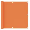Image de Ecran de balcon Orange 90x400 cm Tissu Oxford