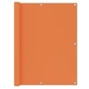 Image de Ecran de balcon Orange 120x400 cm Tissu Oxford