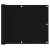 Image de Balkonscherm 75x300 cm oxford stof zwart135056