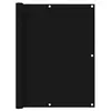 Image de Balkonscherm 120x300 cm oxford stof zwart135064