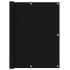 Image de Balkonscherm 120x400 cm oxford stof zwart135065