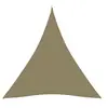 Image de Voile de parasol Tissu Oxford triangulaire 5x7x7 m Beige