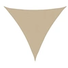 Image de Voile de parasol tissu oxford triangulaire 6x6x6 m beige