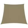 Image de Zonnezeil trapezium 2/4x3 m oxford stof beige135186