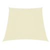 Image de Zonnezeil trapezium 2/4x3 m oxford stof cràmekleurig135241