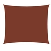 Image de Voile parasol Tissu Oxford rectangulaire 2,5x4,5 m Terre cuite