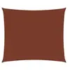 Image de Voile de parasol tissu oxford rectangulaire 3,5x5 m terre cuite