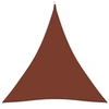 Image de Voile de parasol Tissu Oxford triangulaire 6x6x6 m Terre cuite