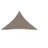 Image de Parasol droit triangulaire 350 x 350 mat en acier