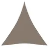 Image de Voile de parasol Tissu Oxford triangulaire 4,5x4,5x4,5 m Taupe