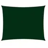 Image de Voile de parasol tissu oxford rectangulaire 3x4,5 m vert foncé