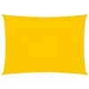 Image de Voile de parasol Tissu Oxford rectangulaire 2x4 m Jaune