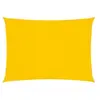 Image de Voile de parasol Tissu Oxford rectangulaire 2x4,5 m Jaune