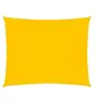 Image de Voile de parasol Tissu Oxford rectangulaire 3,5x4,5 m Jaune