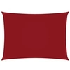 Image de Voile de parasol Tissu Oxford rectangulaire 2x4 m Rouge