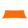 Image de Voile de parasol Tissu Oxford rectangulaire 4x6 m Orange
