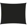 Image de Voile de parasol tissu oxford rectangulaire 3,5x4,5 m noir