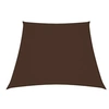 Image de Zonnezeil trapezium 2/4x3 m oxford stof bruin135846