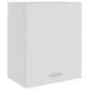 Image de Armoire suspendu blanc 50x31x60 cm bois d'ingénierie