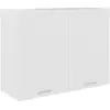 Image de Armoire suspendue Blanc 80x31x60 cm Bois d'ingénierie