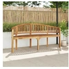 Image de Bankje banaanvormig 180 cm massief teakhout310494