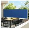 Image de Tuinscherm uittrekbaar 140x600 cm blauw313371