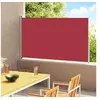 Image de Tuinscherm uittrekbaar 180x300 cm rood313404