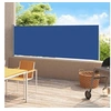Image de Tuinscherm uittrekbaar 180x500 cm blauw313409