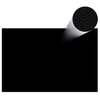 Image de Couverture de piscine rectangulaire 600x400 cm PE Noir