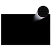 Image de Couverture de piscine rectangulaire 800x500 cm PE Noir