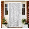 Image de Moustiquaire Gris clair et gris foncé 90x220 cm Chenille