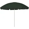 Image de Parasol de Plage Abri de Soleil Parasol de Jardin Parasol de Patio Terrasse Extérieur Anti-UV Anti-décoloration Vert 314709