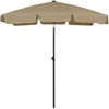 Image de Parasol de plage taupe 180x120 cm