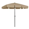 Image de Parasol de Plage Abri de Soleil Parasol de Jardin Parasol de Patio Terrasse Extérieur Anti-UV Anti-décoloration Taupe 314730