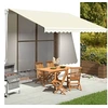 Image de Tissu de remplacement pour auvent Crème 4,5x3,5 m
