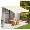Image de Tissu de remplacement pour auvent Crème 5x3,5 m