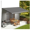 Image de Tissu de remplacement pour auvent Anthracite 6x3,5 m