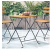 Image de Table de bistro 55x54x71 cm Bois d acacia massif