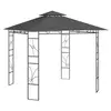 Image de Prieel 160 g/m² 3x3x2,7 m antracietkleurig313914