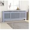 Image de Cache-radiateur - - 205 cm - MDF - Design moderne - Longueur réglable