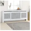 Image de Cache-radiateur MDF Blanc 205 cm 325551