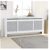 Image de Cache-radiateur MDF Blanc 205 cm 325555