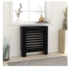Image de Cache-radiateur MDF Noir 78 cm 325564