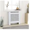 Image de Cache-radiateur MDF Blanc 78 cm 325567