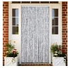 Image de Moustiquaire Blanc et gris 90x200 cm Chenille