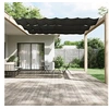 Image de Luifel verticaal 140x800 cm oxford stof antracietkleurig148217