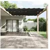 Image de Auvent Vertical Ecran de Protection Ecran d'Intimité de Balcon Auvent de Patio Jardin Extérieur Anthracite 180x1200 148226