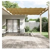 Image de Auvent Vertical Ecran de Protection Ecran d'Intimité de Balcon Auvent de Patio Jardin Extérieur Beige 60x600 cm Tissu 148251