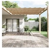 Image de Auvent Vertical Taupe Ecran de Protection de Balcon Auvent de Patio Résistant à l'Eau et aux Rayons UV Jardin 148407