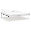 Image de Bedframe metaal wit 200x200 cm324839
